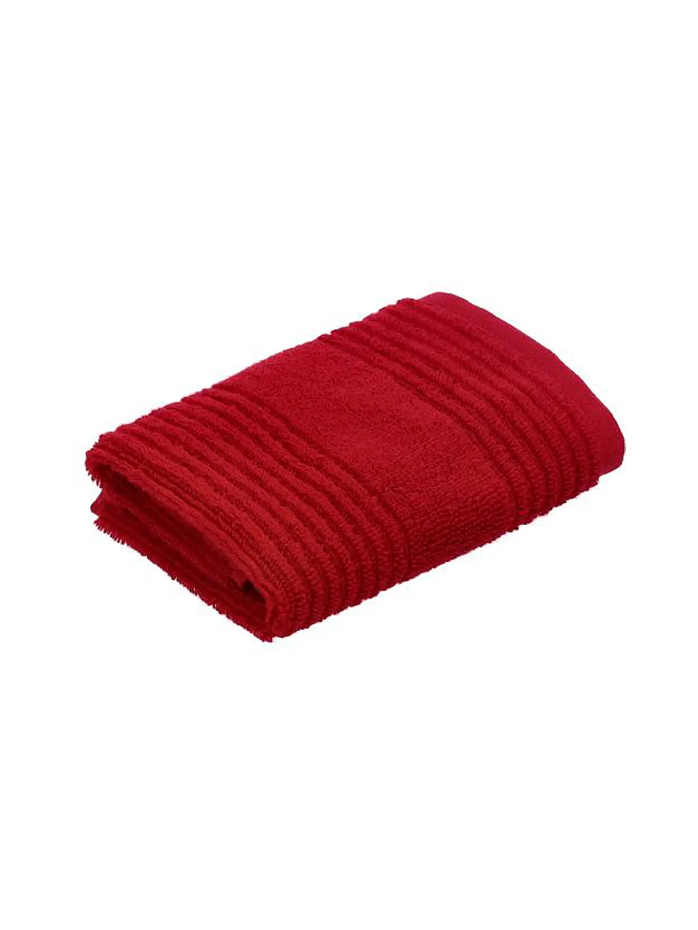 VOSSEN | Seiftuch TOMORROW 30x30cm Stone | rot